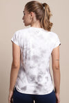 Chest Printed Sports T Shirt For Women