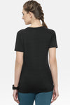 Plain Black T-Shirt For Women