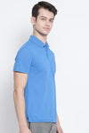 Sky Blue Polo T Shirts For Men