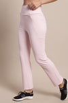 Pink Women Tights With Pocket